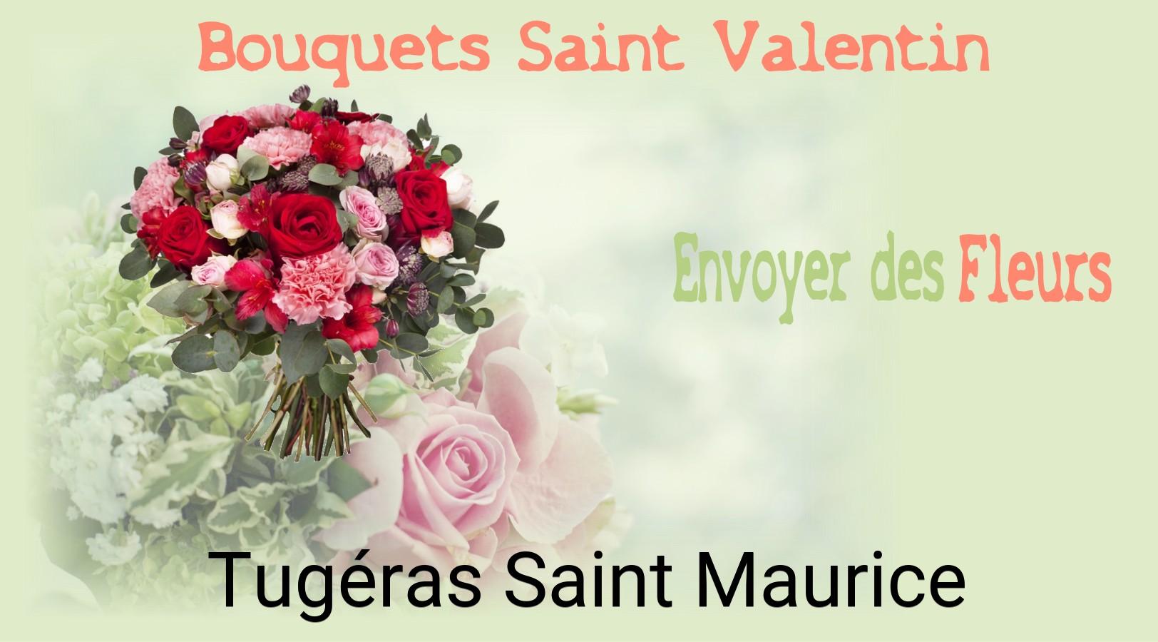 Roses de Saint-Valentin livrées à Tugéras-Saint-Maurice